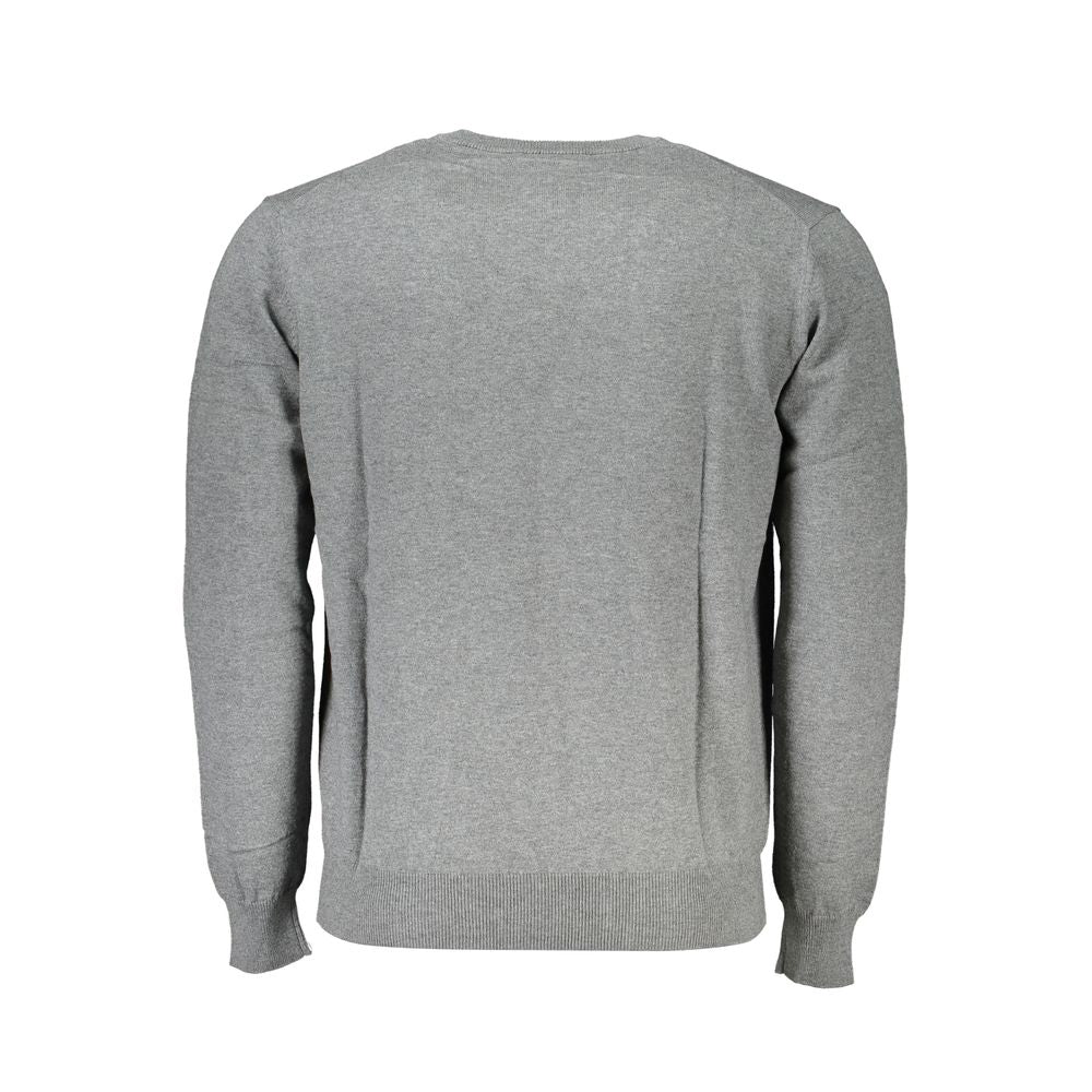 Harmont & Blaine Men's Brown Cotton Sweater