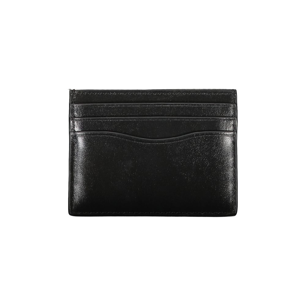 Calvin Klein Elegant Black Leather Card Holder