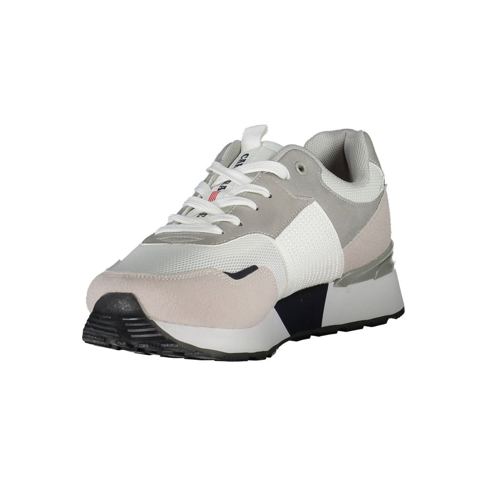 Carrera Weiße Herren-Sneaker aus Polyurethan