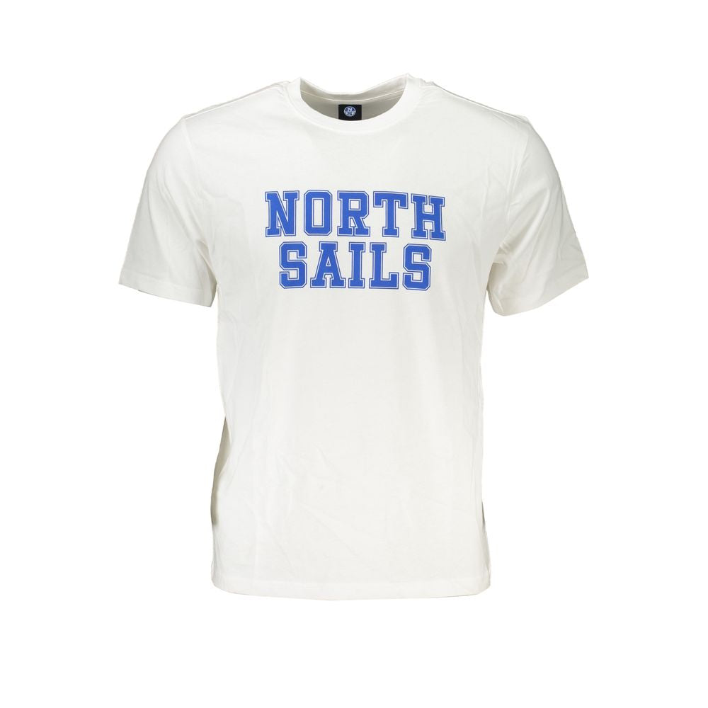 North Sails white cotton T-shirt