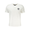 North Sails Bianco Baumwoll-T-Shirt für Herren