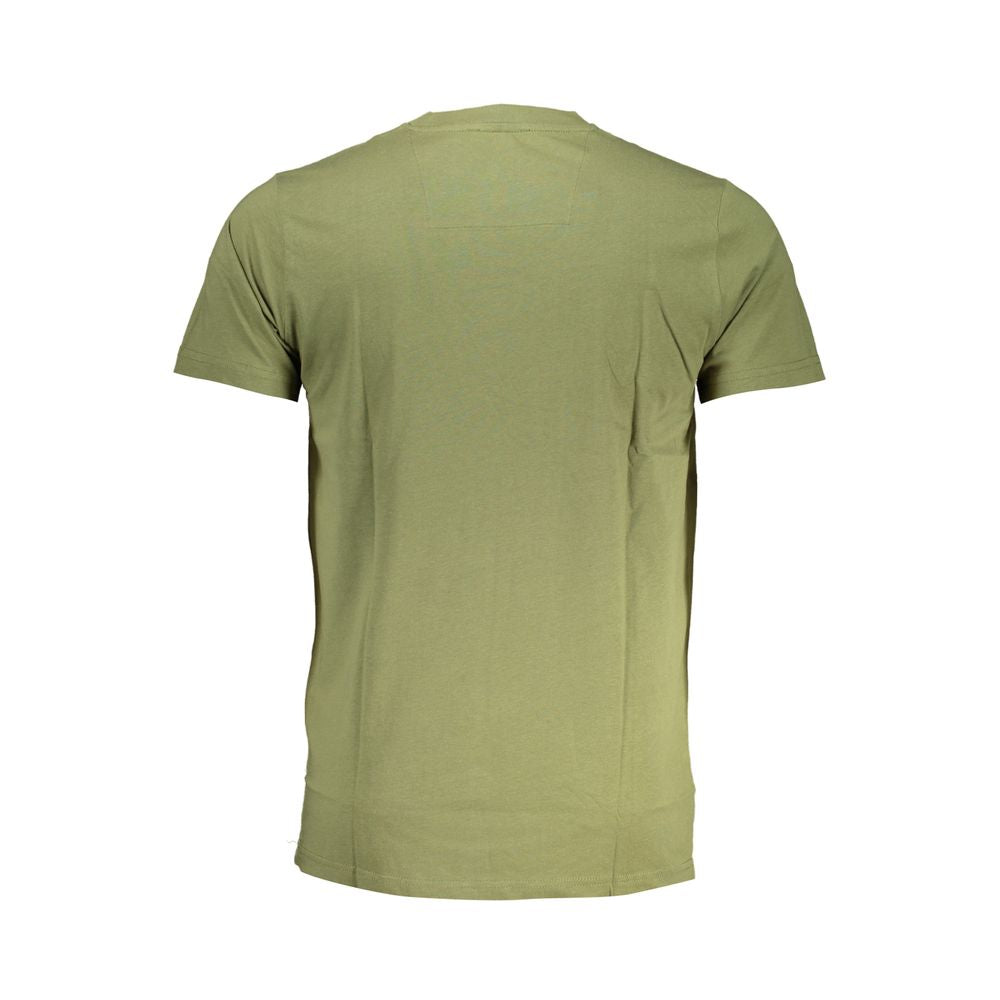 Cavalli Class Verde Baumwoll-T-Shirt für Herren