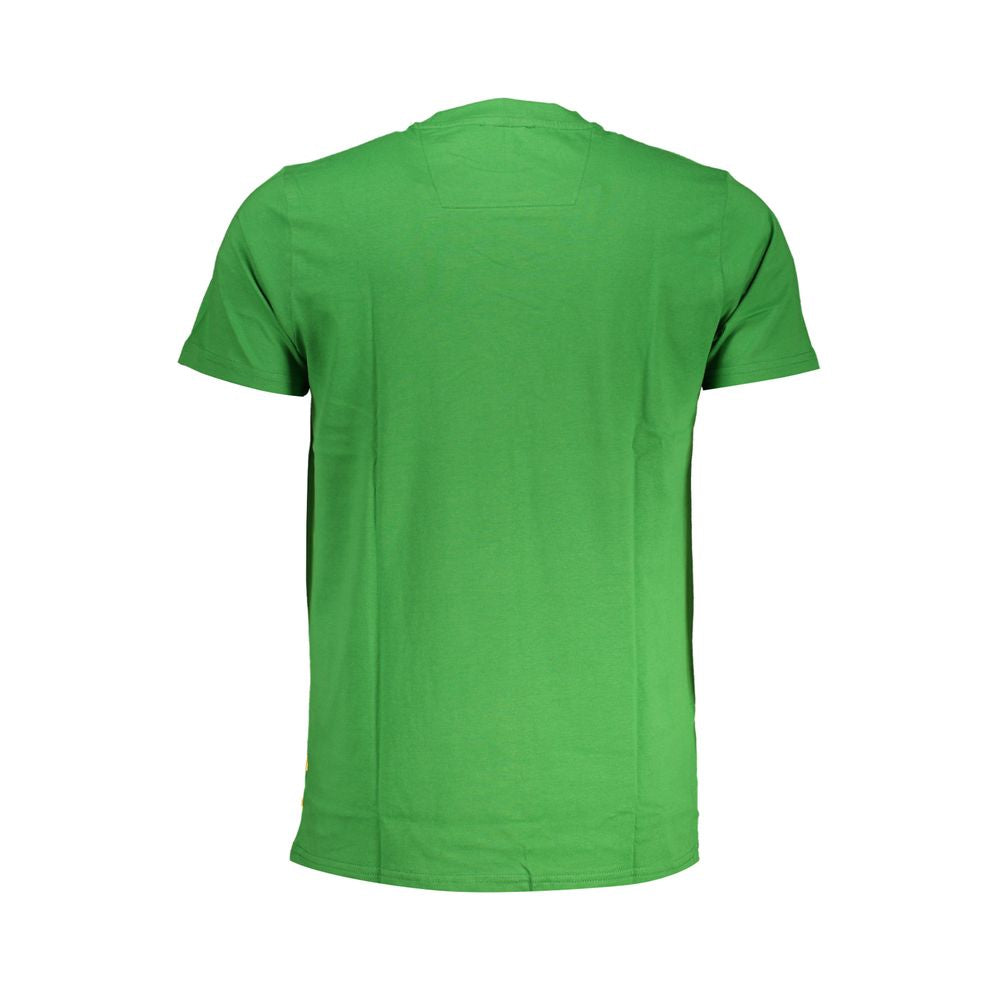 Cavalli Class Verde Baumwoll-T-Shirt für Herren