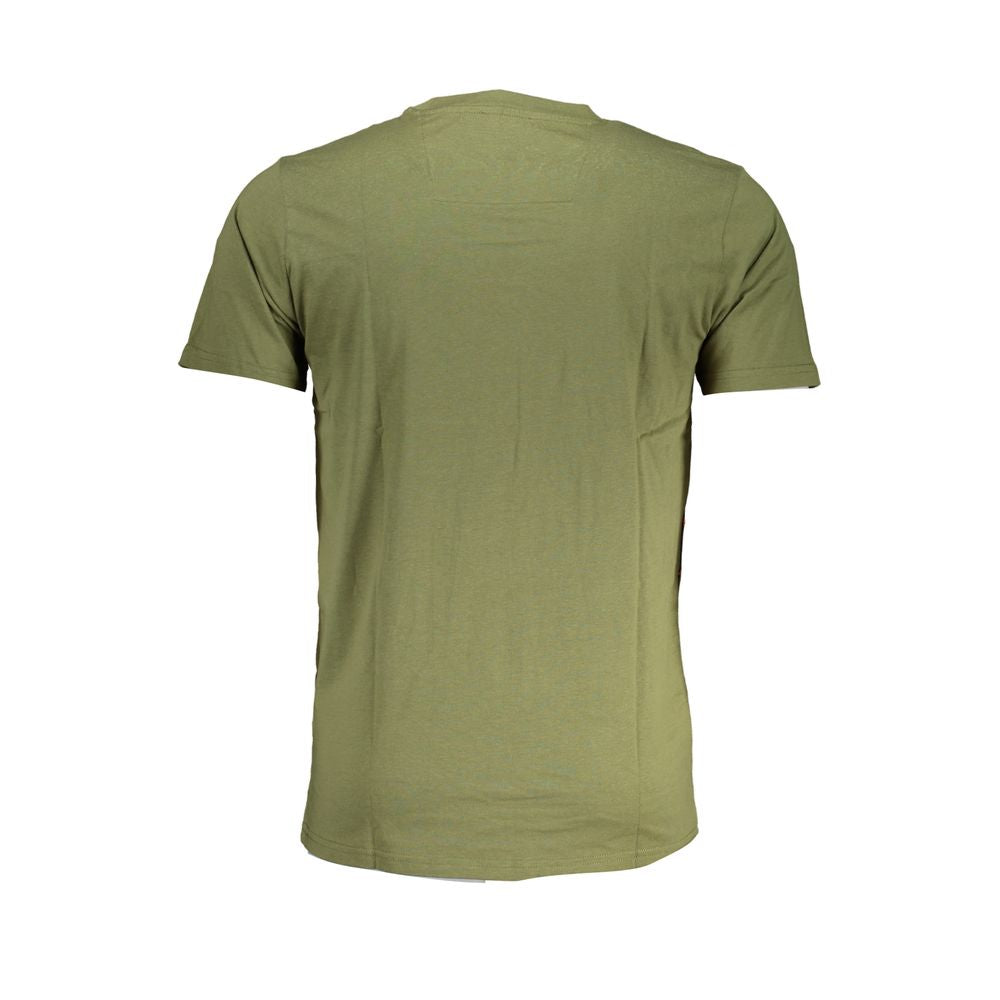 Cavalli Class Verde Baumwoll-T-Shirt für Herren
