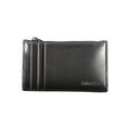 Calvin Klein Schwarzes Leder Portemonnaie