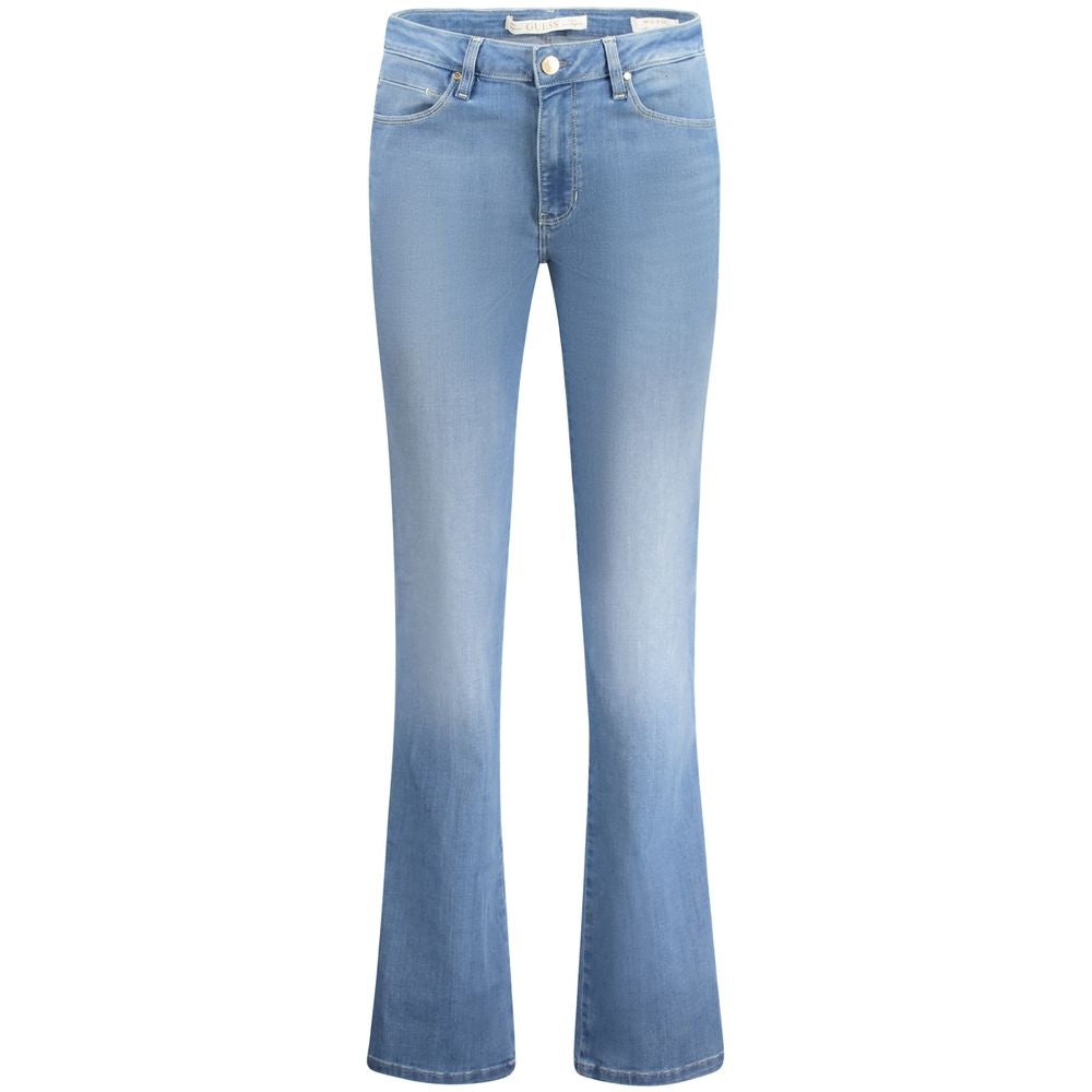 Guess Jeans Azzurro Baumwoll-Jeans für Damen