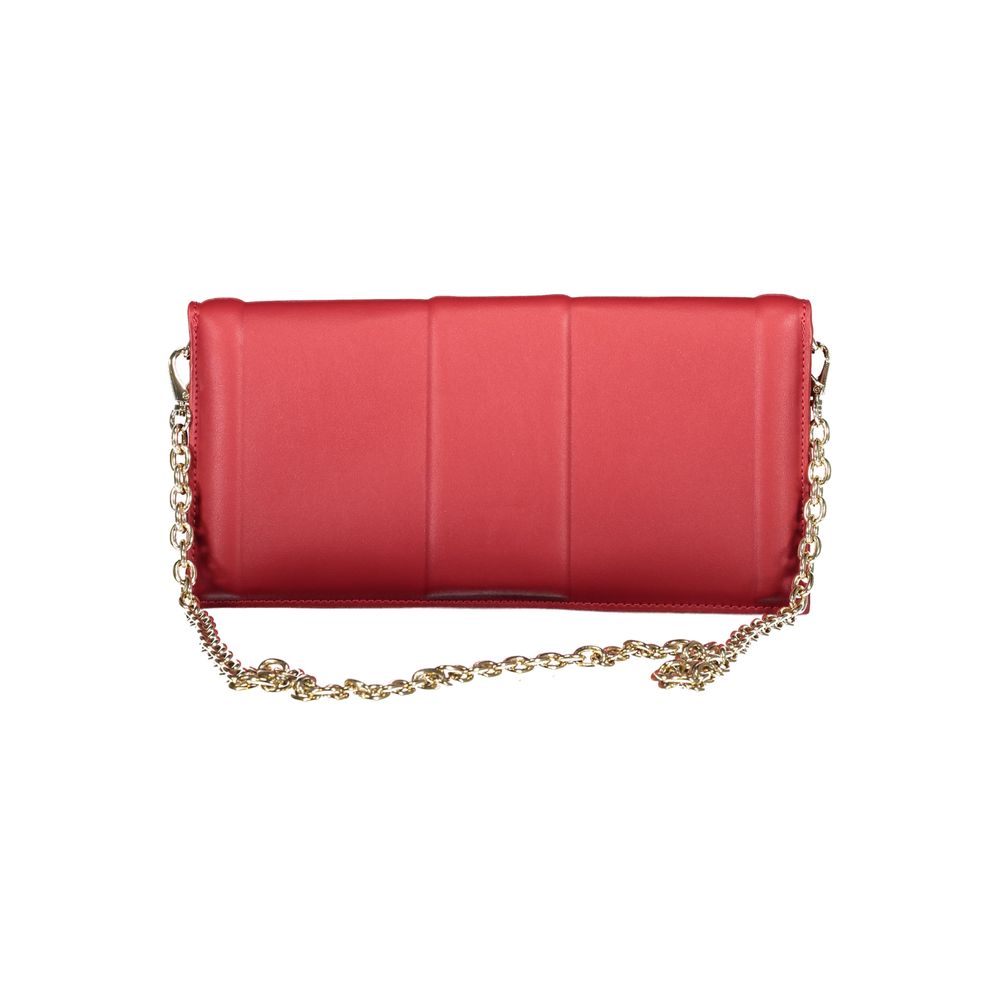Mario Valentino red polyethylene handbag