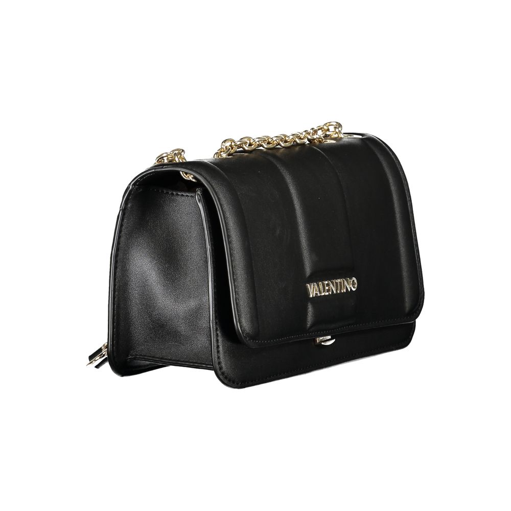 Mario Valentino Schwarze Schultertasche aus Polyurethan für Damen
