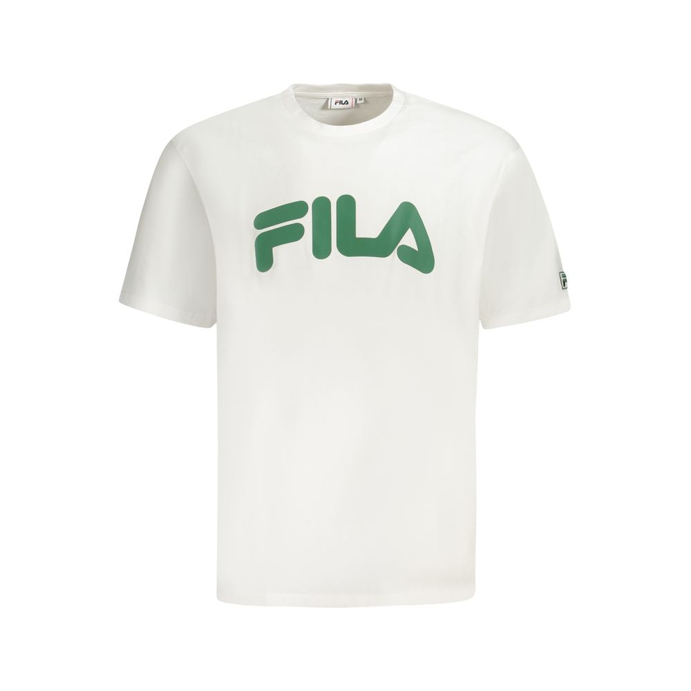 Fila Cotton T-Shirt in White