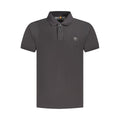 Timberland Schwarzes Herren-Poloshirt aus Baumwolle