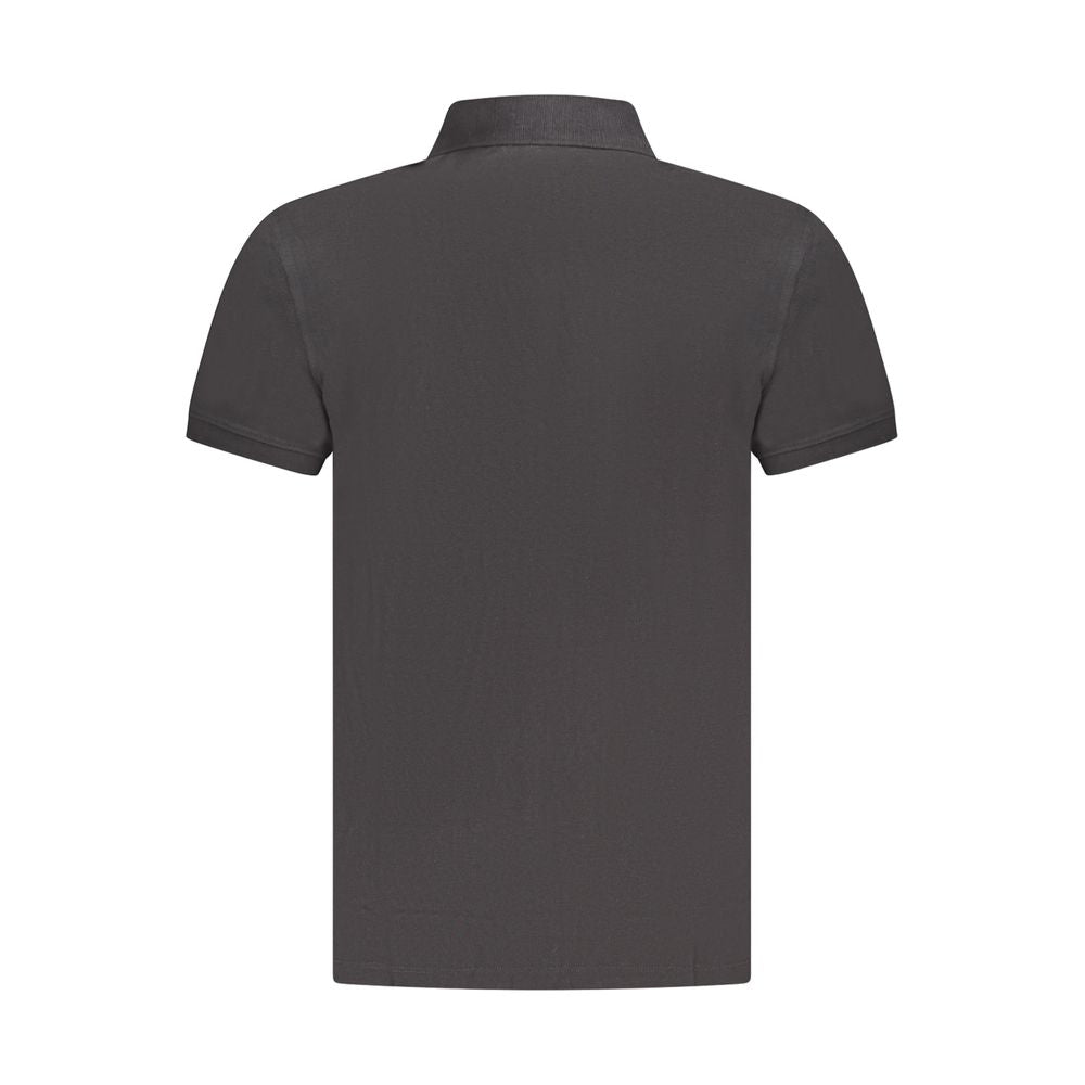 Timberland Schwarzes Herren-Poloshirt aus Baumwolle