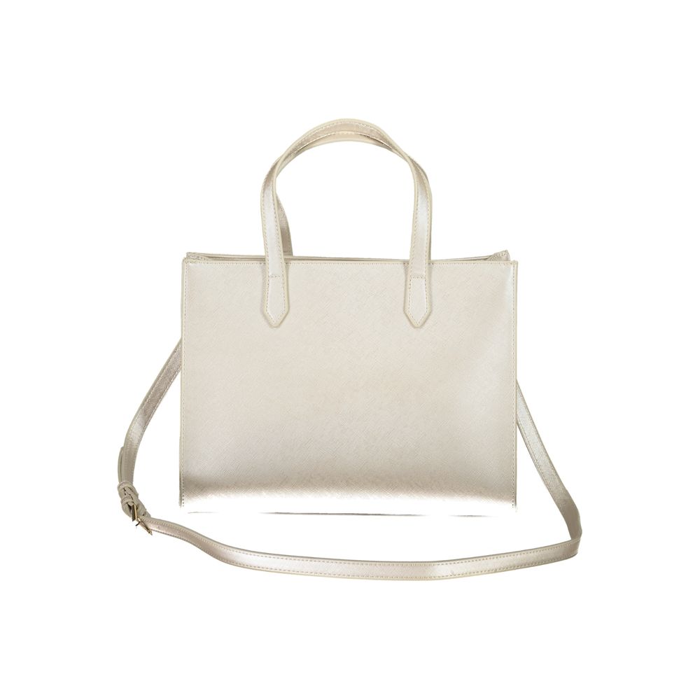 Mario Valentino Handbag in Grey Polyethylene