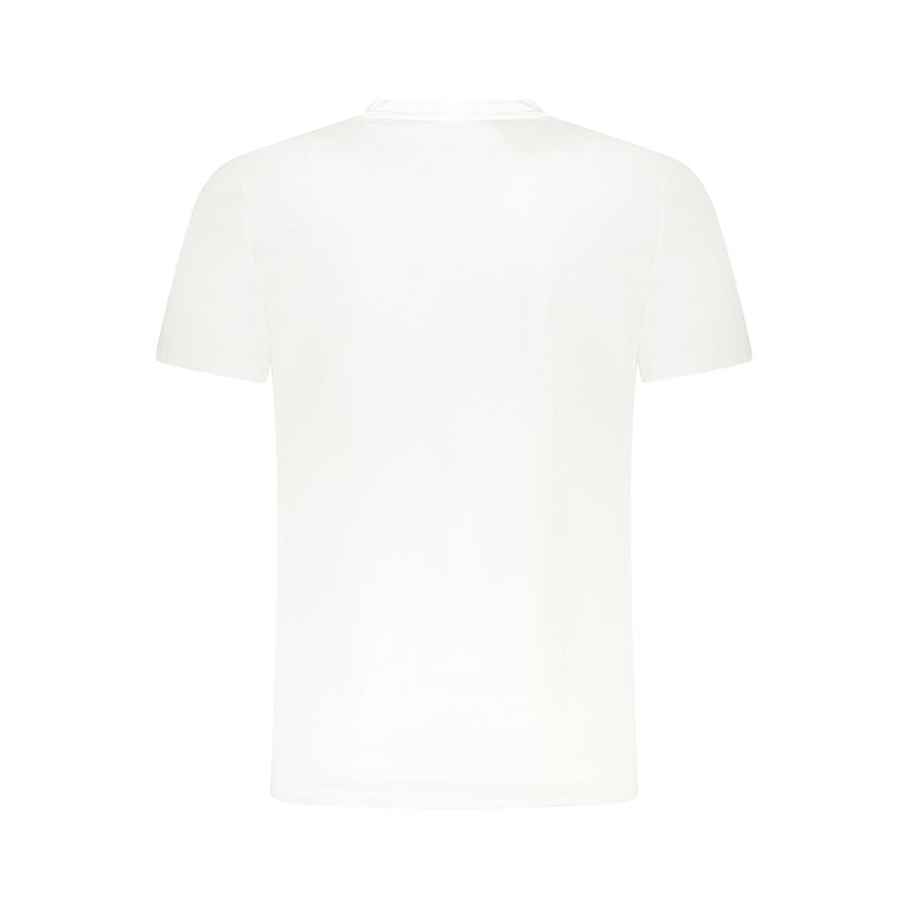 Cavalli Class Bianco Baumwoll-T-Shirt für Herren
