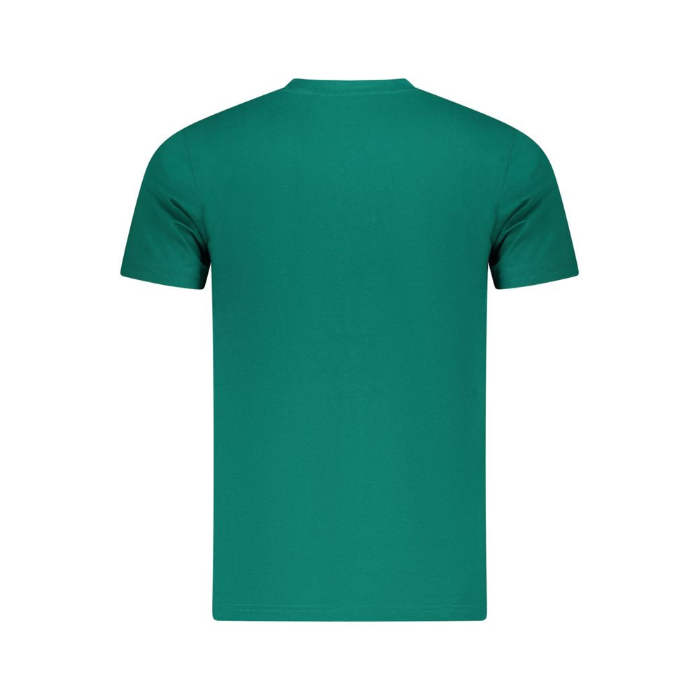 Cavalli Class Verde Baumwoll-T-Shirt für Herren