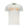 Cavalli Class Bianco Baumwoll-T-Shirt für Herren