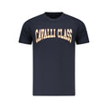 Cavalli Class Baumwoll-T-Shirt in Blau