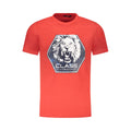 Cavalli Class Baumwoll-T-Shirt in Rot