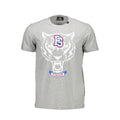 Plein Sport Gray Cotton T-Shirt