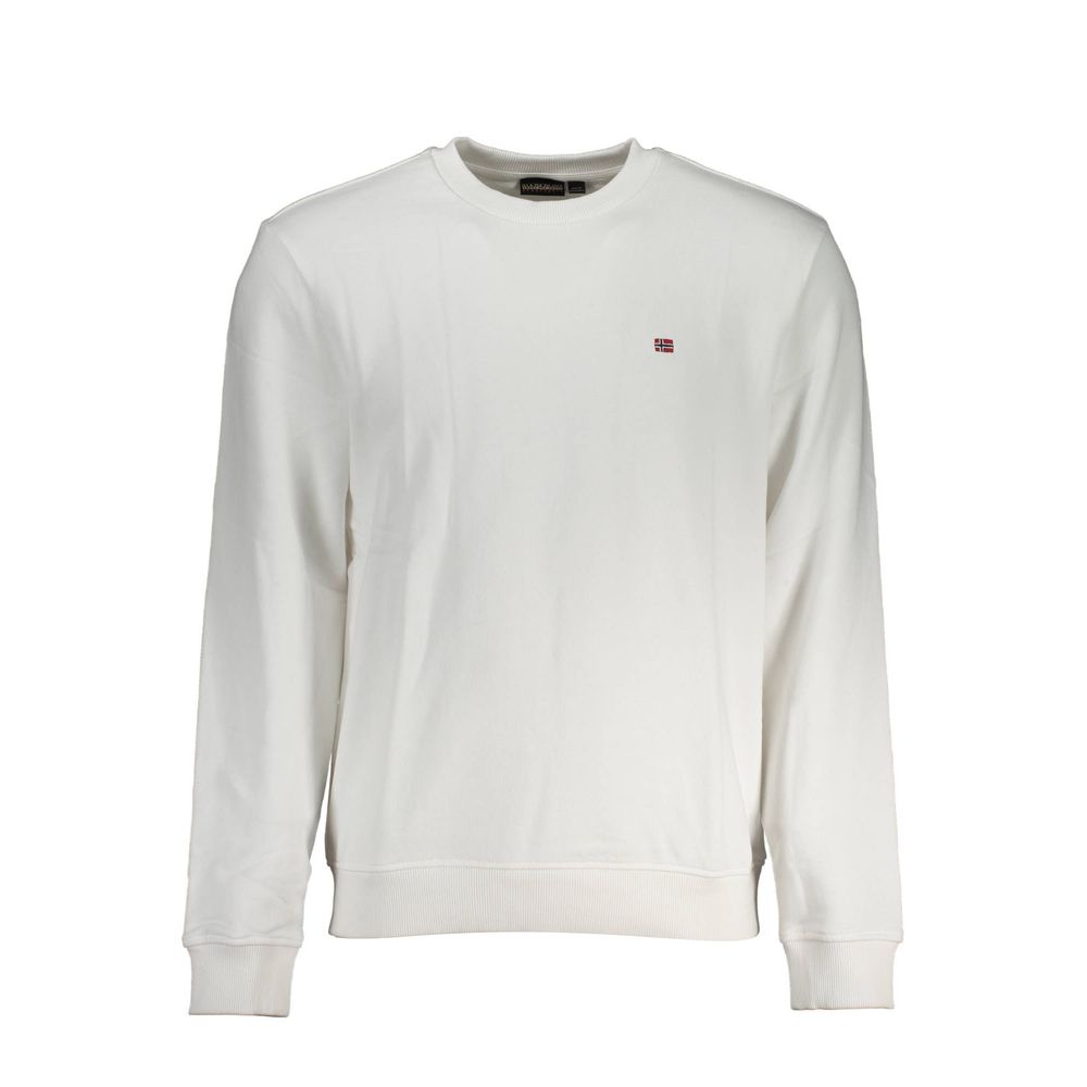 Napapijri Baumwoll-Sweatshirt in Weiß