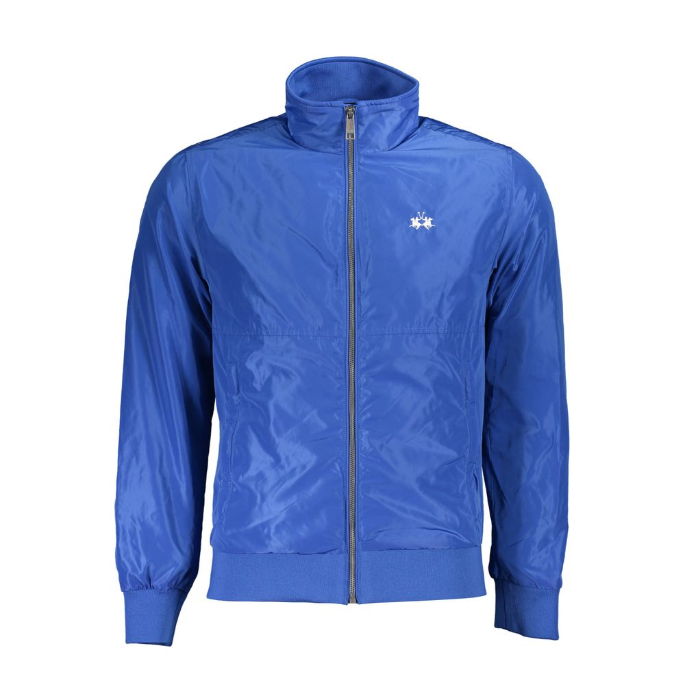 La Martina Blu Polyester Herrenjacke