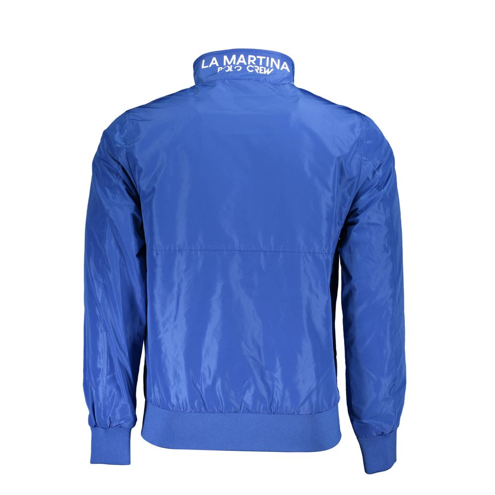 La Martina Blu Polyester Herrenjacke