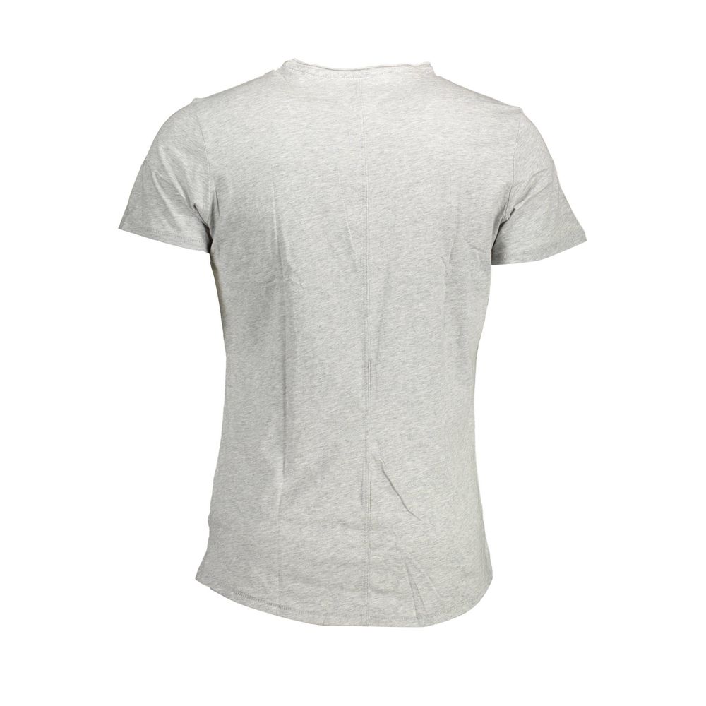 Tommy Hilfiger Grey Cotton T-Shirt