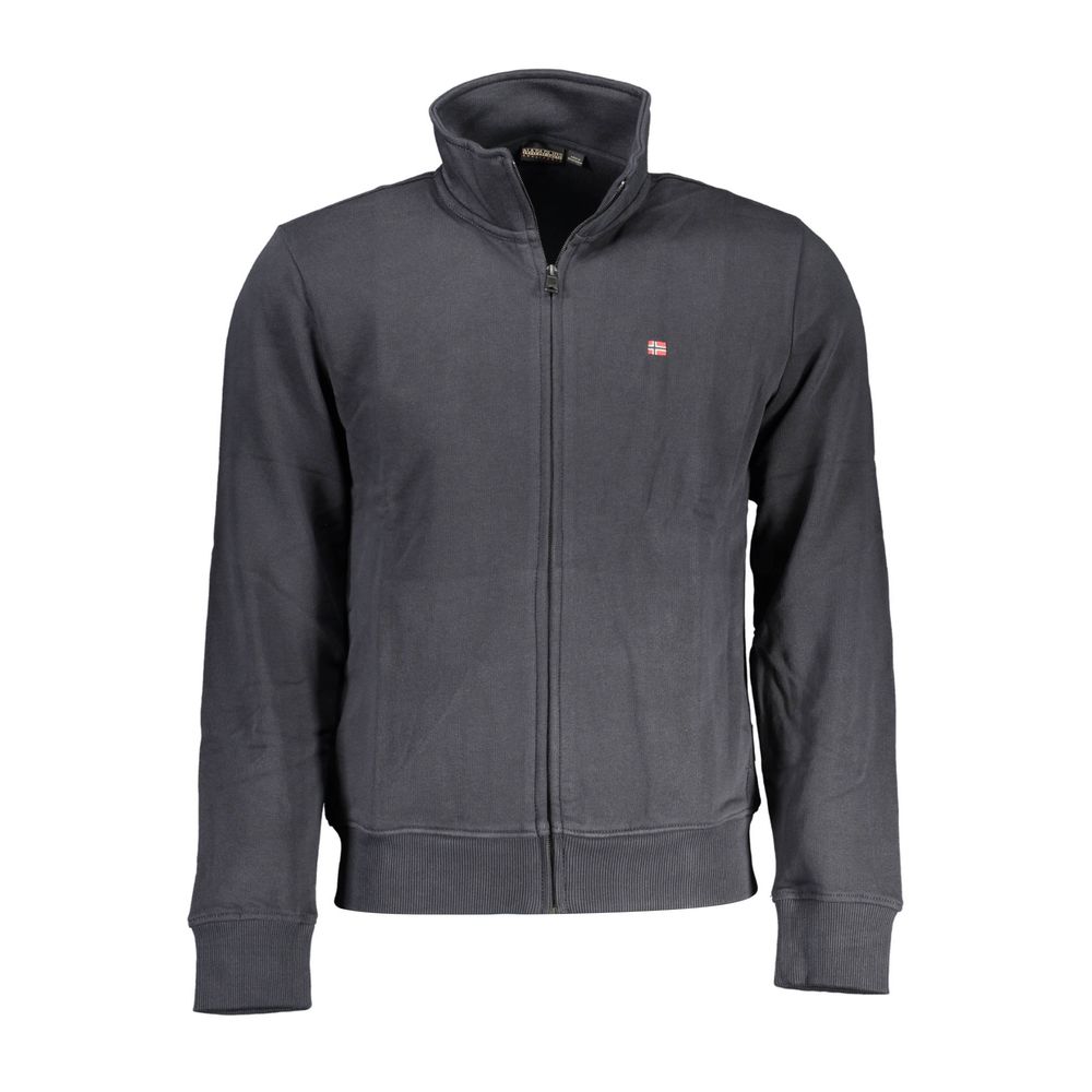 Napapijri Baumwoll-Sweatshirt in Schwarz