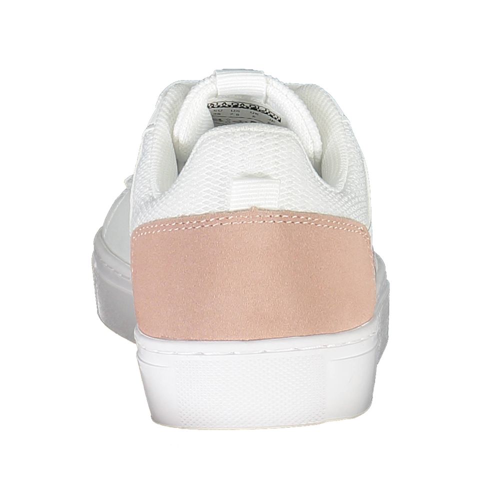 Napapijri Sneaker aus weißem Stoff