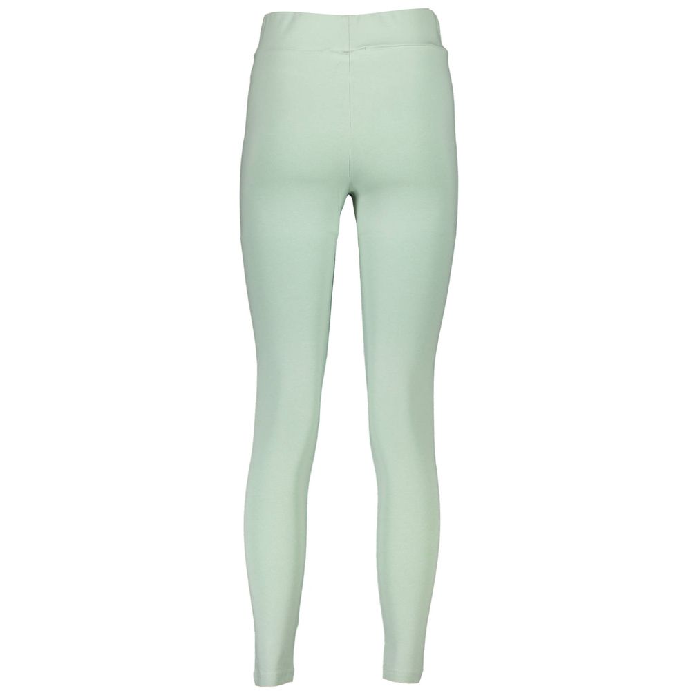 Fila Grüne Baumwoll-Leggings für Damen
