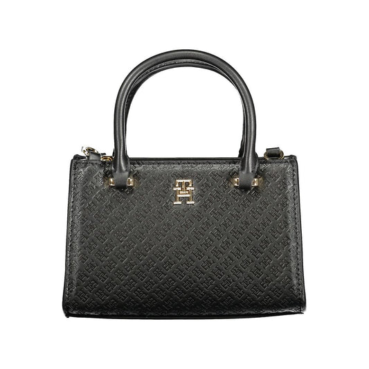 Tommy Hilfiger Schwarz Polyethylen Frauen Handtasche