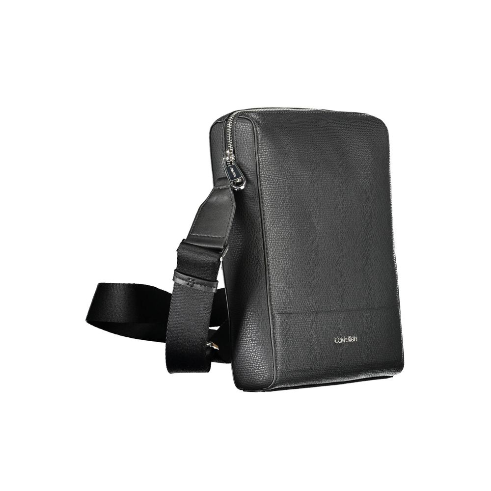 Calvin Klein Men's Black Polyester Shoulder Bag