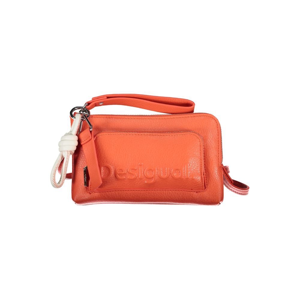 Desigual Handtasche aus rosa Polyethylen