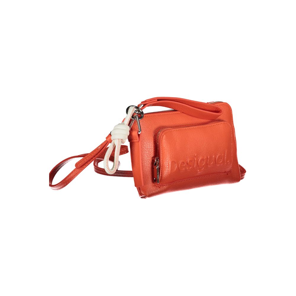 Desigual Handtasche aus rosa Polyethylen
