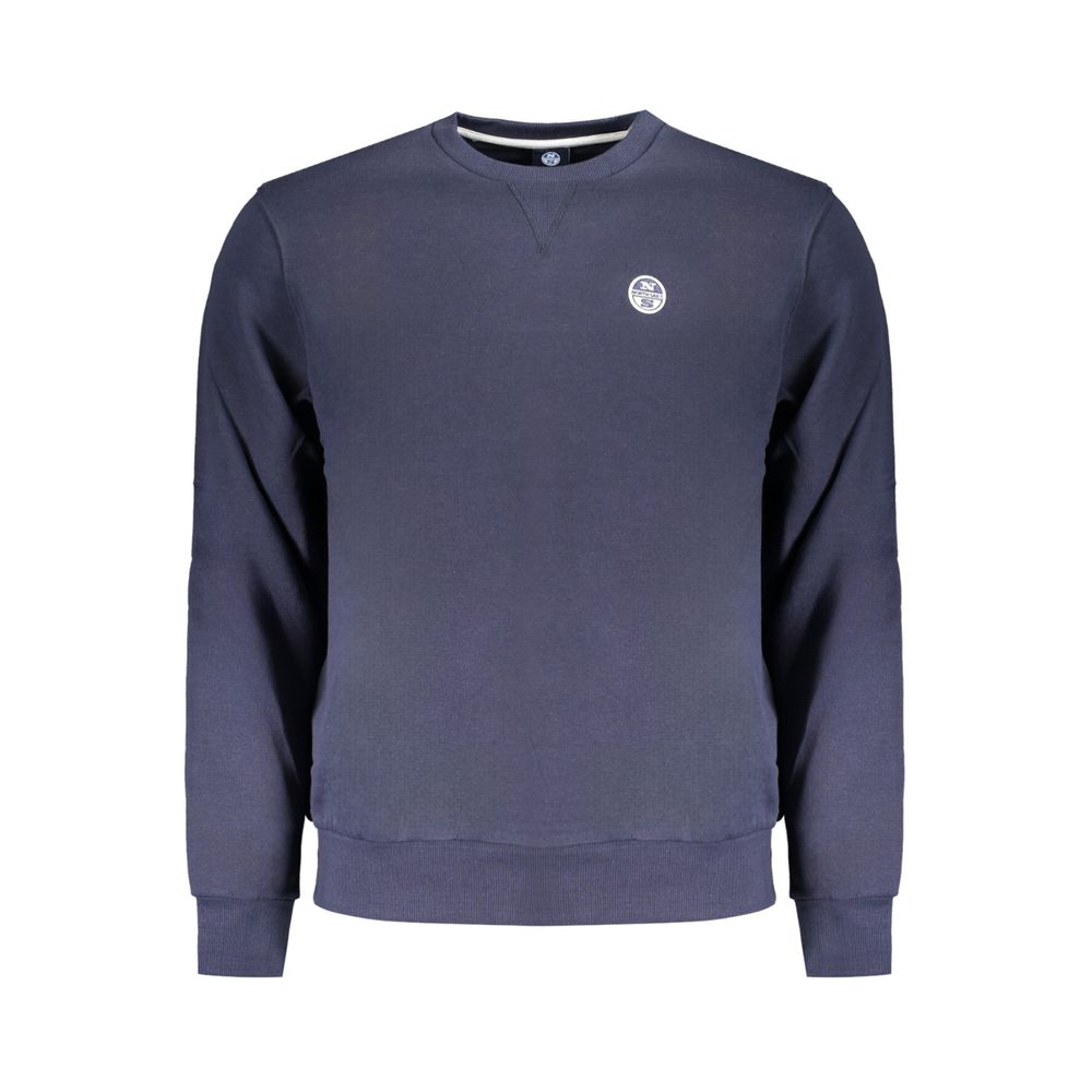 North Sails Men's Blue Cotton Sweater