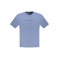 North Sails Blu Baumwoll-T-Shirt für Herren