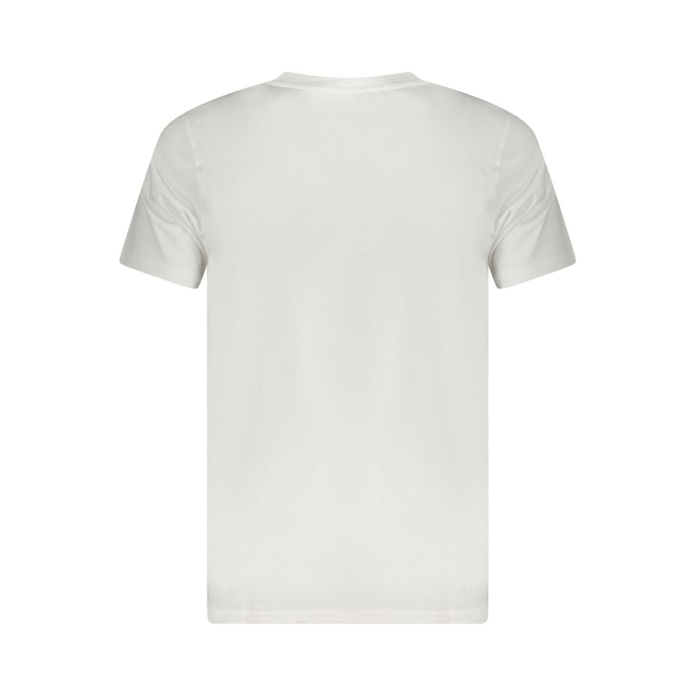 Cavalli Class Bianco Baumwoll-T-Shirt für Herren