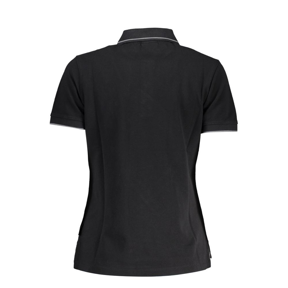 Napapijri Cotton Polo Shirt in Black