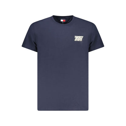 Tommy Hilfiger Baumwoll-T-Shirt in Blau