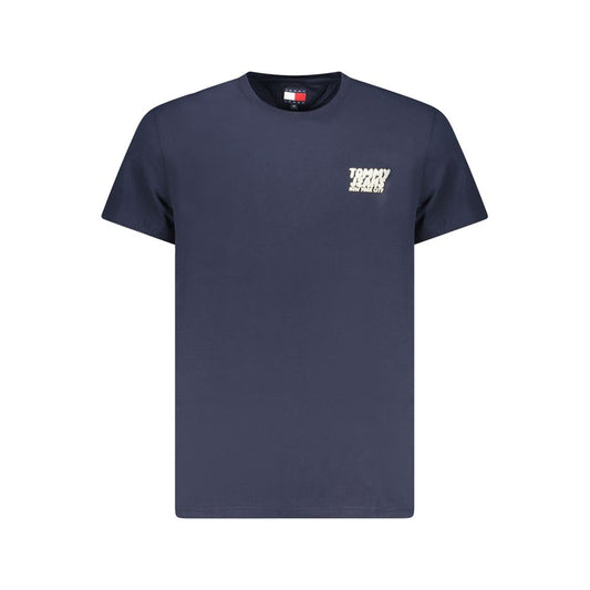 Tommy Hilfiger Baumwoll-T-Shirt in Blau