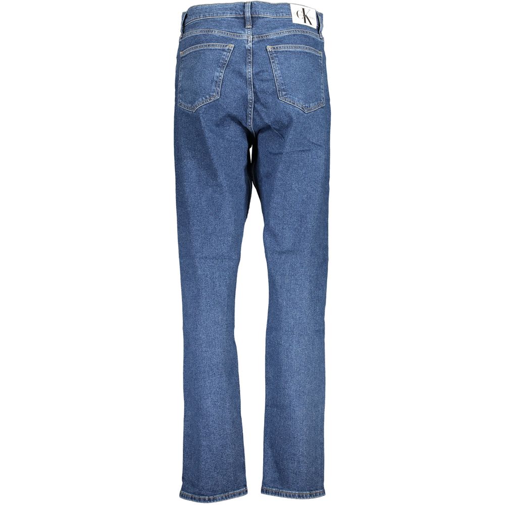 Calvin Klein Blue Cotton Denim Jeans