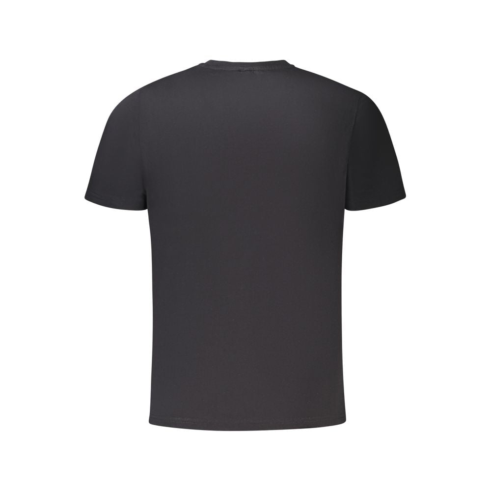 North Sails Schwarzes Baumwoll-T-Shirt für Herren