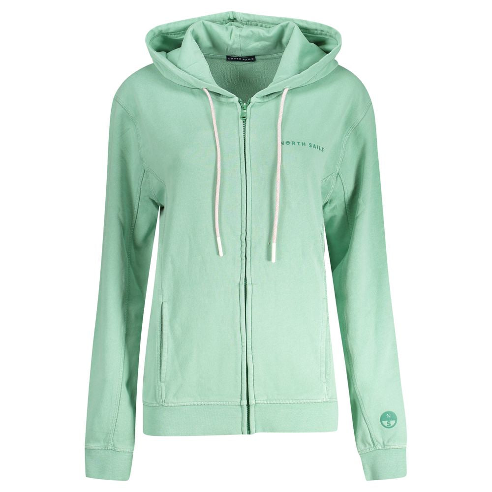 North Sails Grüner Baumwoll-Sweatshirt