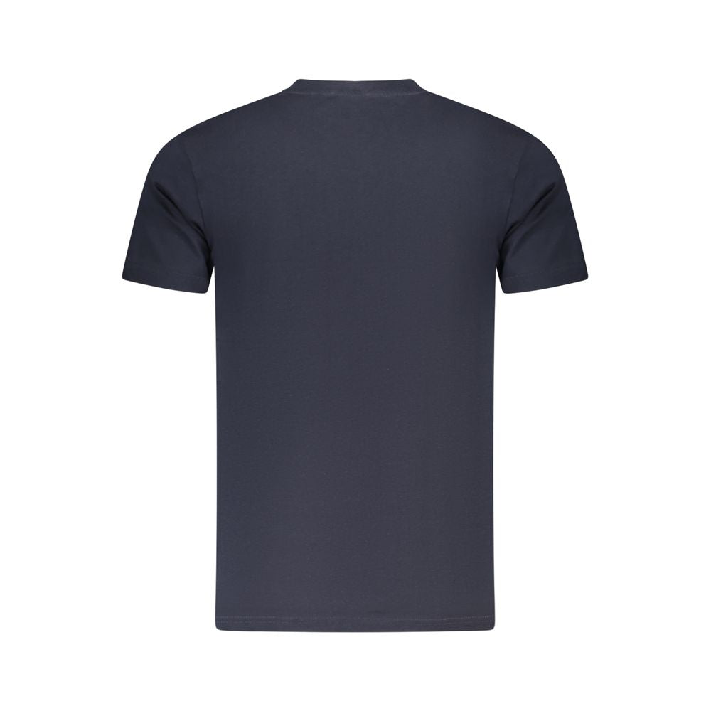 Cavalli Class Blu Baumwoll-T-Shirt für Herren