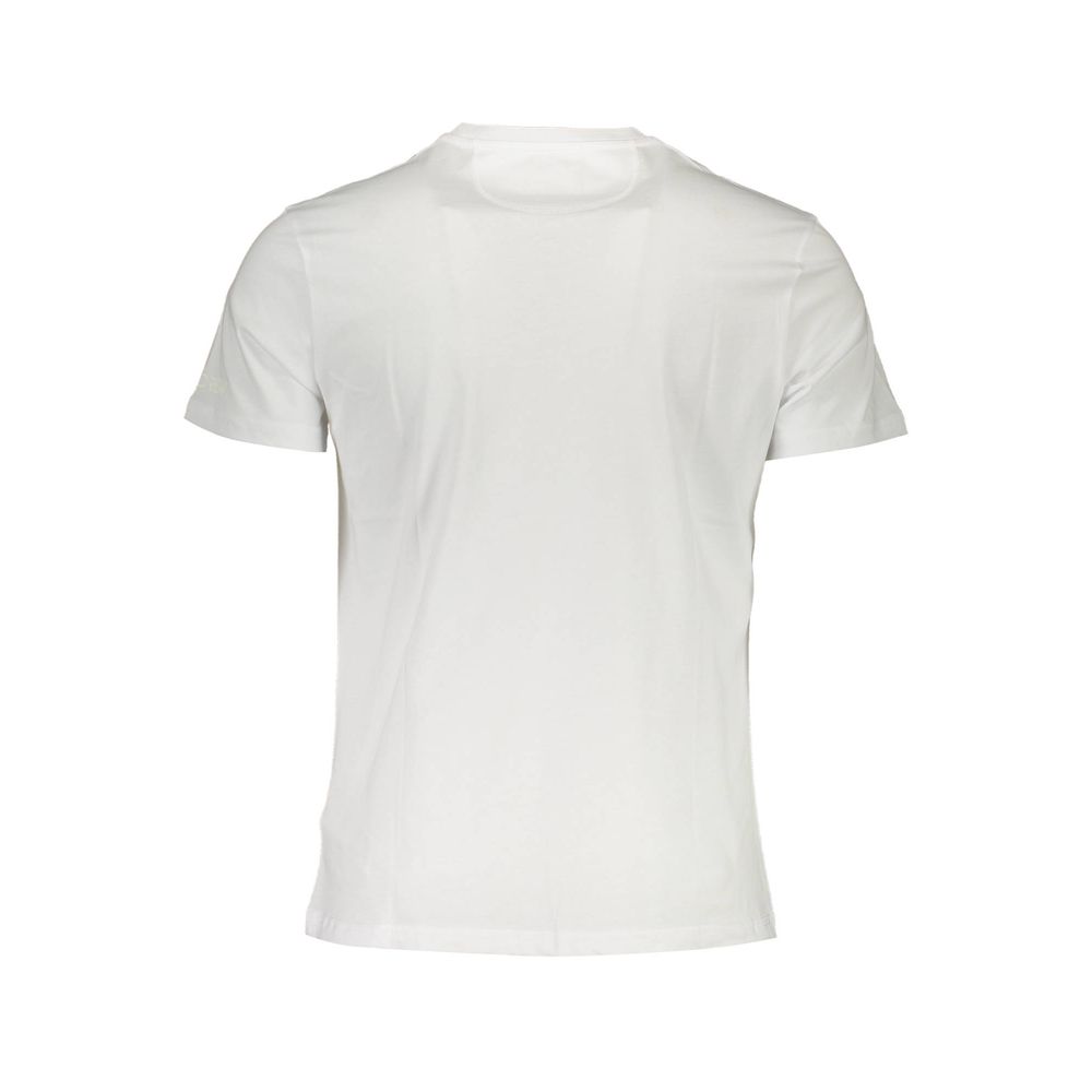 La Martina Bianco Baumwoll-T-Shirt für Herren