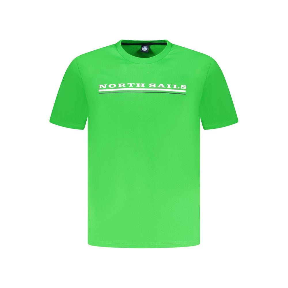 North Sails Cotton T-Shirt in Green