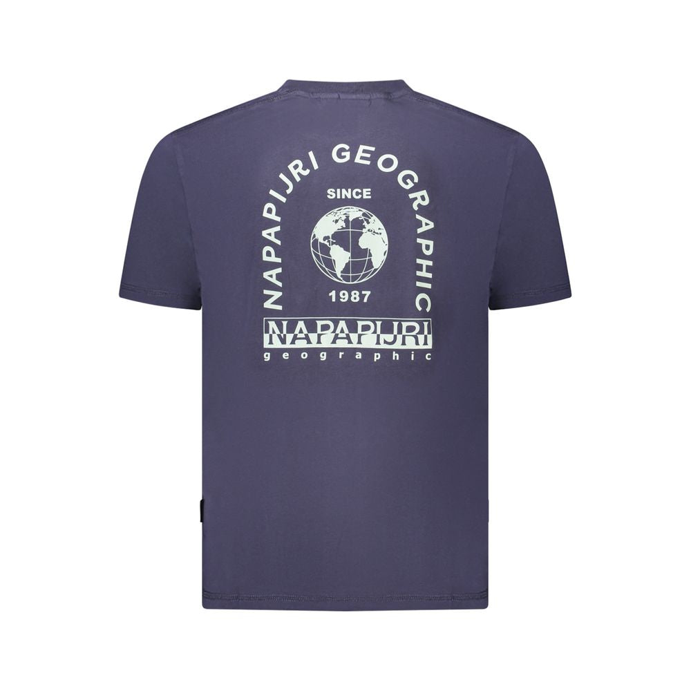 Napapijri Cotton T-Shirt in Blue