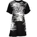 Cavalli Class Black Cotton Dress