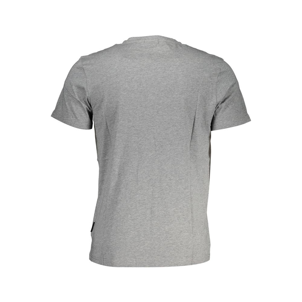 Napapijri Grigio Baumwoll-T-Shirt für Herren