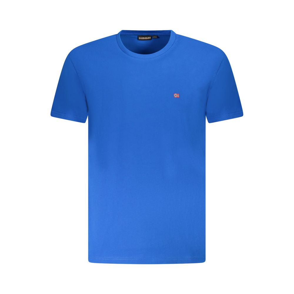 Napapijri Azzurro Baumwoll-T-Shirt für Herren