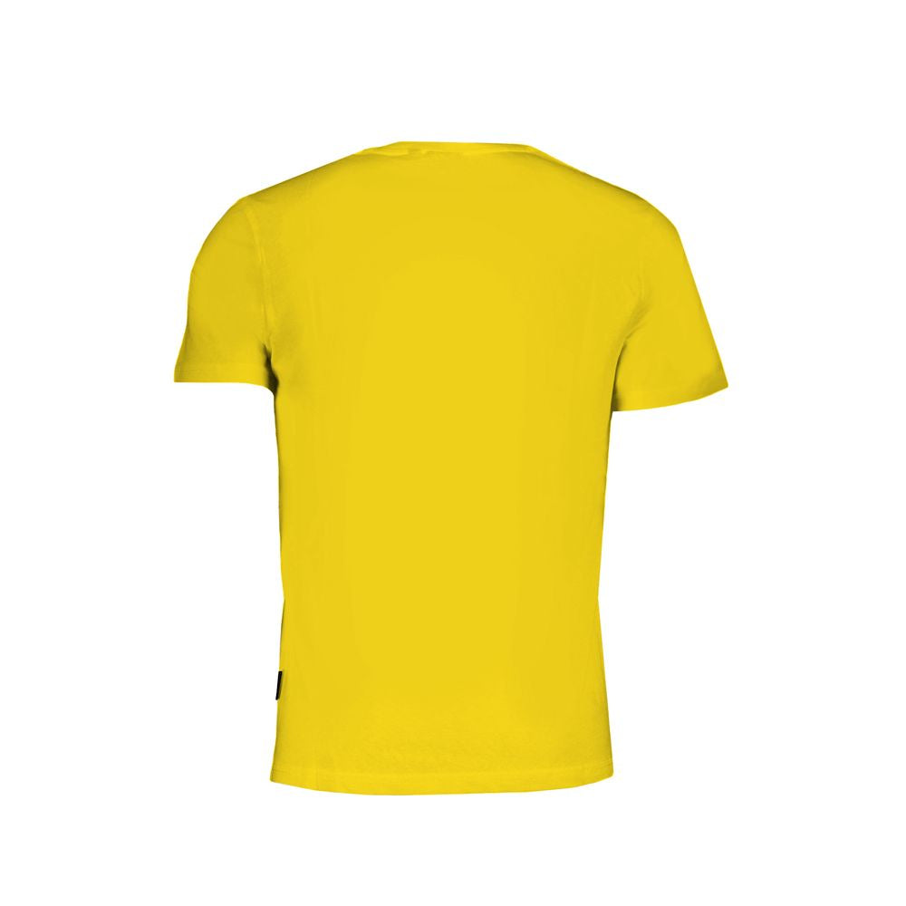 Napapijri yellow cotton T-shirt